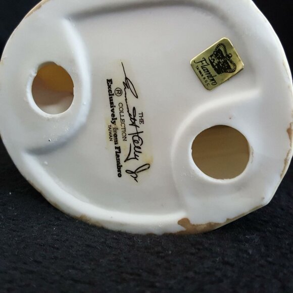 Emmett Kelly Circus Clown Figurine Hobo Cabbage Stool Horn Trunk Lot 3 - Picture 4 of 11